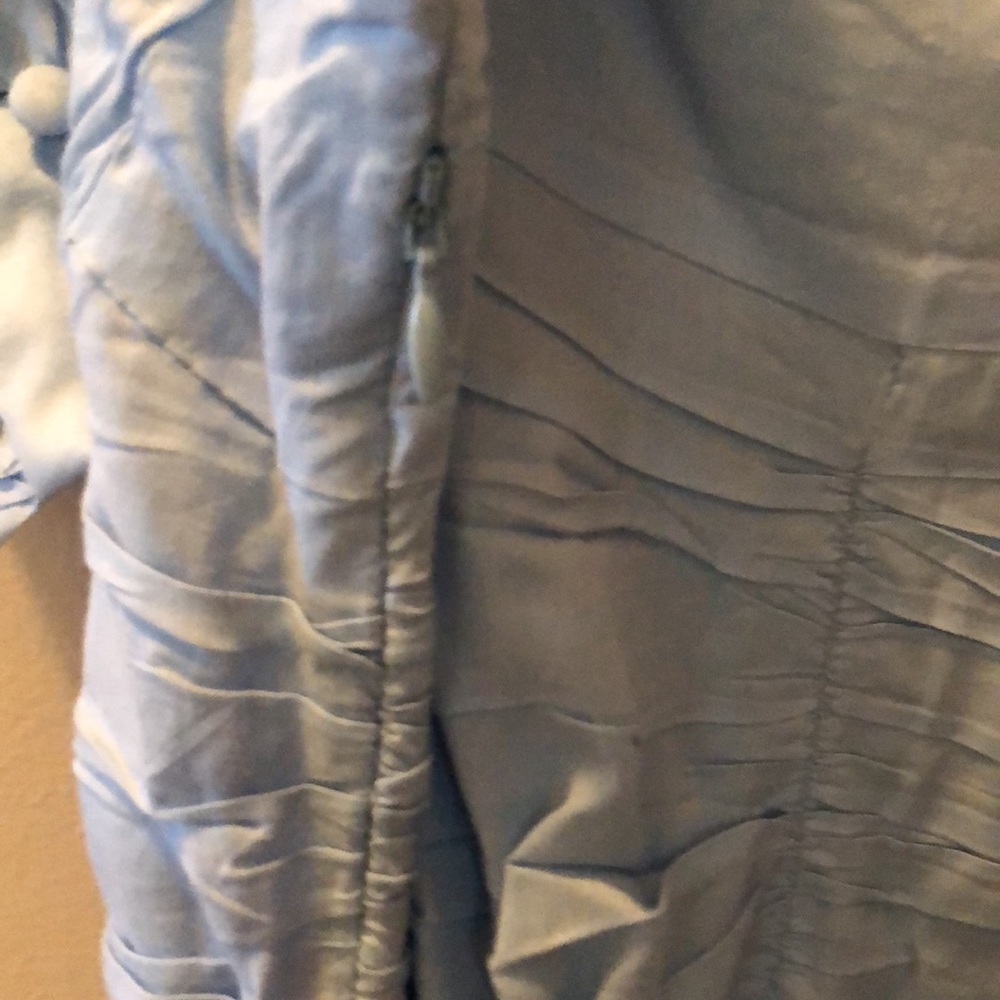 NWOT Rouched 3/4 sleeve top - Picture 3 of 4